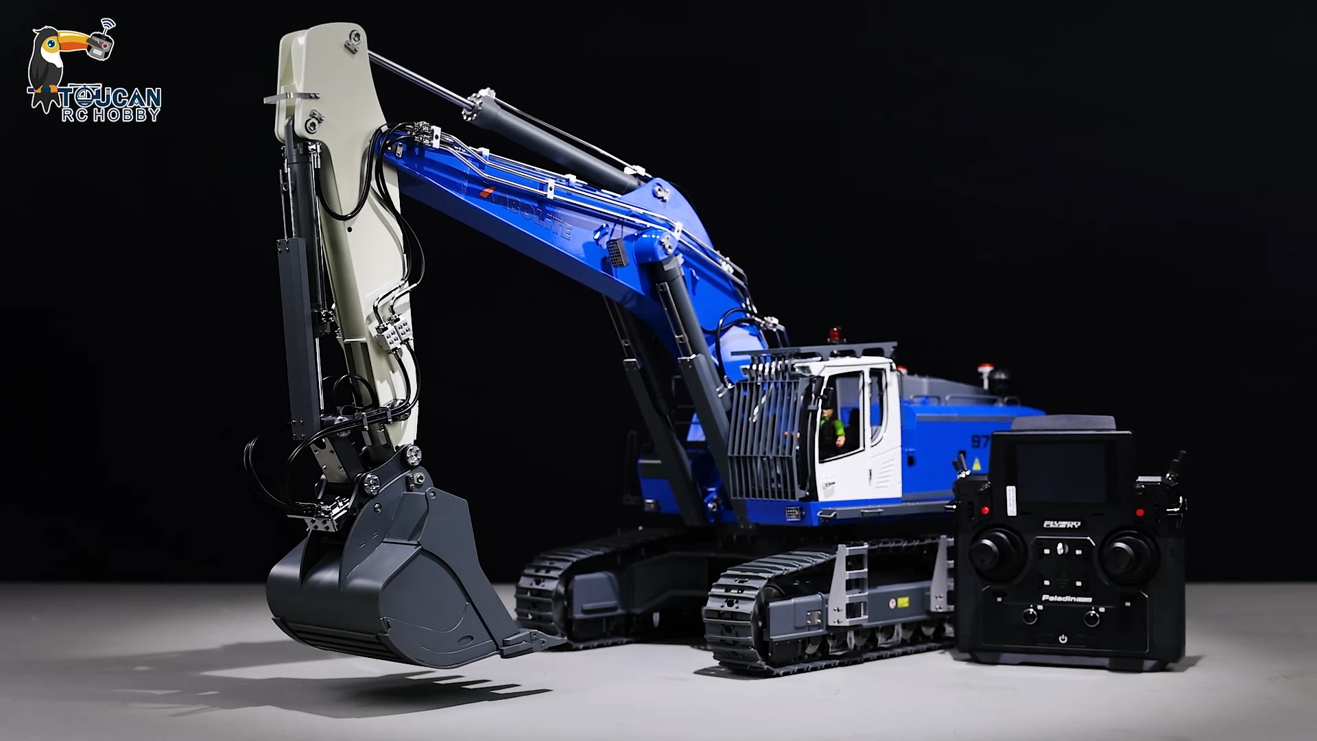 Amazon.com: wheelfun KABOLITE RC Hydraulic Excavator 1/14 K970